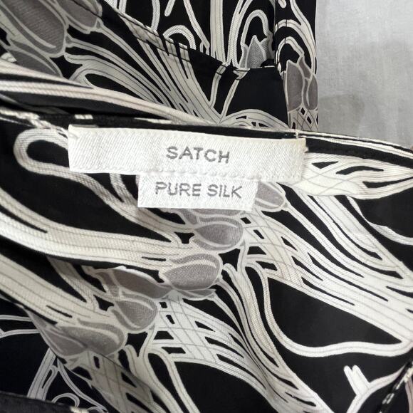Satch Pure Silk Sleeveless Dress 12 - Picture 6 of 7